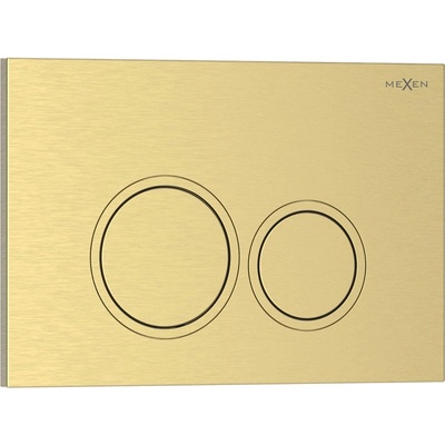 Mexen Tex 01 златен четкан бутон за промиване - 6101-11 (6101-11)