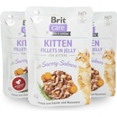 Krmivo pro kočky Brit Care Cat Fillets in Jelly Kitten with Salmon 85 g