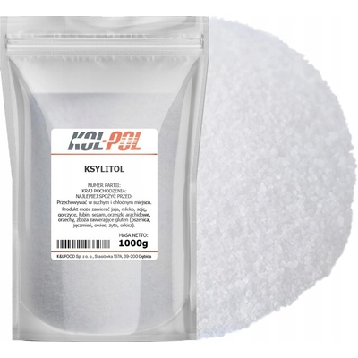 Kol-Pol Xylitol čisté přírodní sladidlo náhrada cukru 1kg