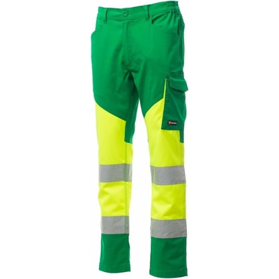 Payper Working Summer kalhoty cargo žlutá fluo/gelová zelená