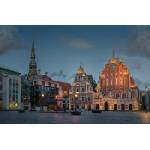 DIMEX ART Флизелинов фототапет къщата на черноглавите 375 x 250 см