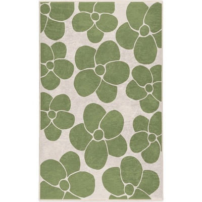 Mila Home Зелен килим подходящ за пране 160x230 cm Green Meadow - Mila Home (HKG-MMN-Colorful-006-160x230)