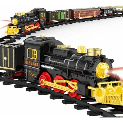 Babytoy Parní vlak se světlem a zvuky