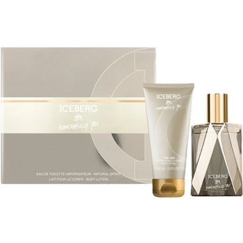 Iceberg Be Wonderfuly You Подаръчен комплект за жени Размер EDT 100 ml + 100 ml душ гел