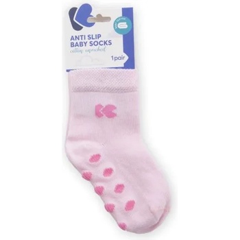 KikkaBoo Бебешки чорапи против подхлъзване KikkaBoo - Памучни, 6-12 месеца, светлорозови (31110010112)