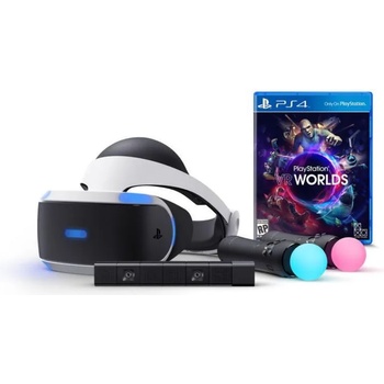 Sony PlayStation PS4 VR + Camera + VR Worlds + Move Twin Pack (PS719880561)