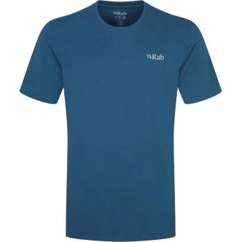 Rab Мъжка тениска Rab Stance Mountain Peak Tee T-shirt - Tempest Blue (216-7521-0412)
