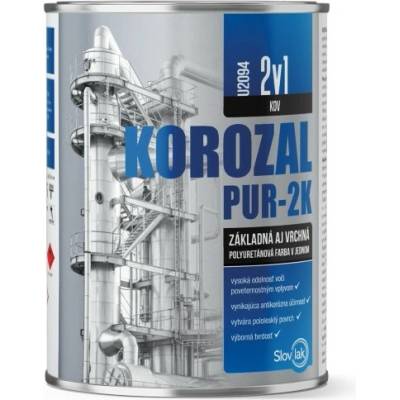 Slovlak Korozal PUR 2-K E U2081 0,8L RAL 9005