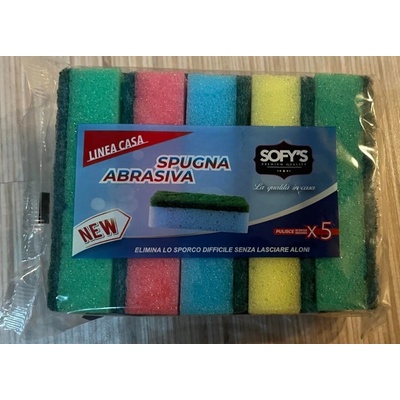 SOFYS Špongia na riad 5 ks veľká