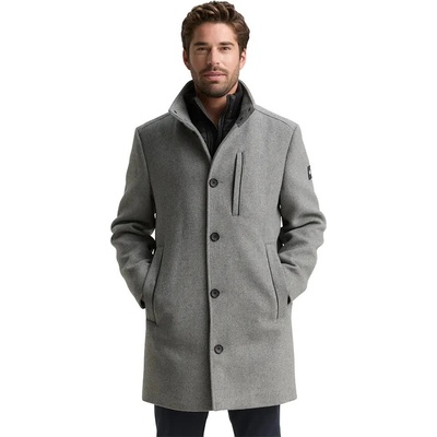 Tom Tailor Палто Tom tailor 1046983 Wool coat - Grey (Light Stone Grey Wool Twill)