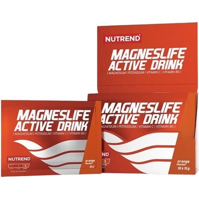 Nutrend Magneslife Activ Drink 10 x 15 g pomeranč