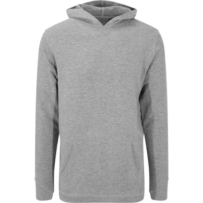 Ecologie pánska mikina s organickej bavlny EA041 Heather Grey