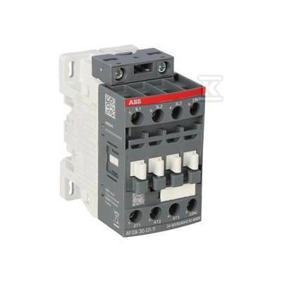 ABB Power Contactor 9A 3P 4kW 24-60V AC 20-60V DC 0Z 1R AF09-30-01-11 1SBL137001R1101