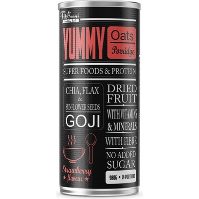 FitBoom Oat Mash jablkový koláč 980 g