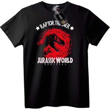 NOONEBRAND Тениска Ловец на Раптори Jurassic World - XS, Black