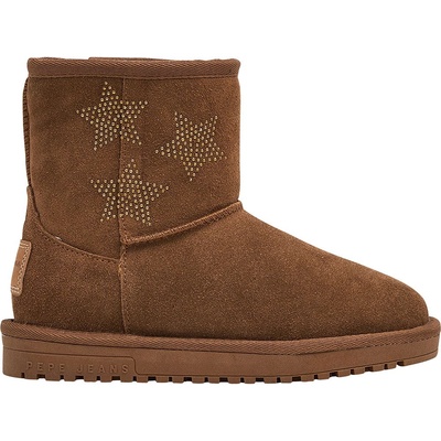 PEPE JEANS Обувки Pepe jeans Diss Stars Boots - Brown