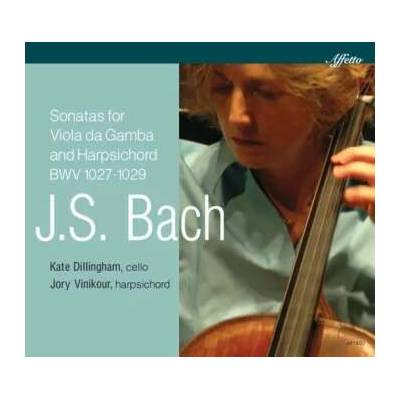 Johann Sebastian Bach - Sonatas For Viola Da Gamba & Harpsichord, BWV 1027-1029 CD – Hledejceny.cz
