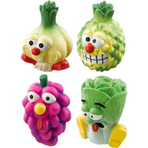 Ferplast Latex Vegetables - Забавна кучешка играчка - гумен зеленчук за дъвчене , 11 см. 1 брой