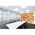 DIMEX ART Самозалепваща се флизелинова фототапета стара карта на далас 375 x 250 см