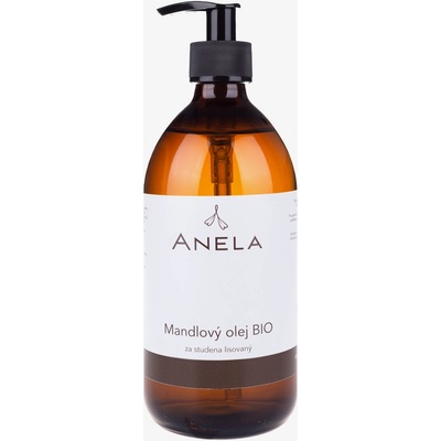 Anela Mandlový olej BIO lisovaný za studena 500 ml