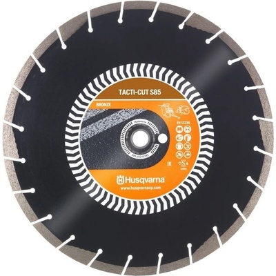 Husqvarna CONSTRUCTION Tacti-Cut S85 Диамантен диск за сухо и мокро рязане на асфалт ф300 мм 25.4 мм (579 81 66-10) (579 81 66-10)