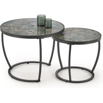 Холна маса Ines зелен мрамор