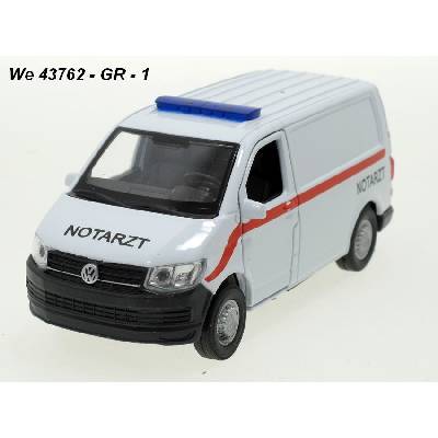 Welly Volkswagen Transporter T6 Van Notarzt code 43762GR modely aut 1:34