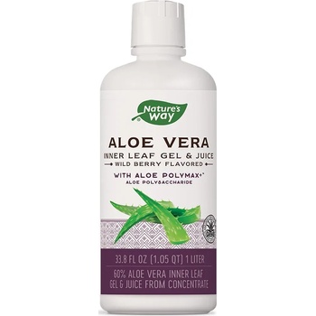 Nature's Way Aloe Vera, горски плодове, 1 l, Nature's Way
