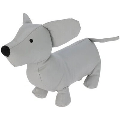 Home Styling Collection Dveřní zarážka ve tvaru pejska, 1 kg, šedá