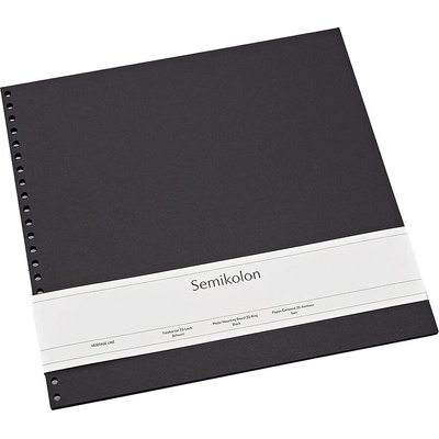 SEMIKOLON FOTOKARTON 30.5 x 29.5 cm - ČERNÝ