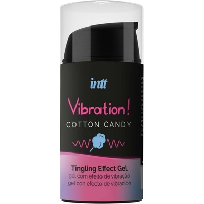 Stimulujúci gél Vibration! Cotton Candy 15 ml intt