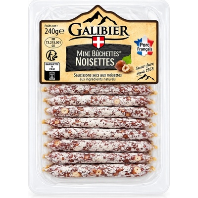 Le Galibier Minisalámky s lískovými oříšky 120 g