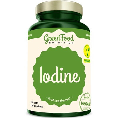 GreenFood Nutrition Jód 120 kapsúl