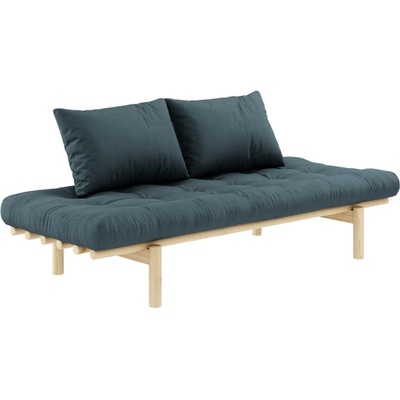 Karup Design PACE SOFA natural pine z borovice 75*200 cm petrol blue