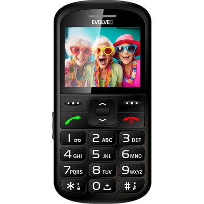 EVOLVEO EasyPhone XS black – Zboží Živě