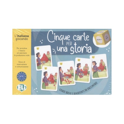 L´italiano giocando: Cinque carte per una storia - A2-B1 (2025)