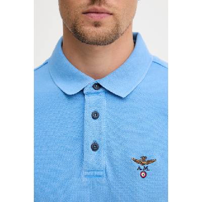 Aeronautica Militare тениска с яка мъжка памучна (PO1925UP00406)