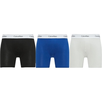 Calvin Klein Мъжки боксерки Calvin Klein Modern Cotton Stretch Boxer Brief 3P - Многоцветен