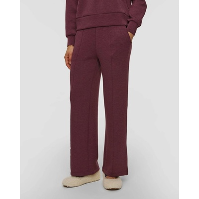 Dámske Bordové Teplákové Nohavice Varley The Wide Leg Pant 30