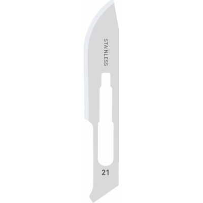 PARAMOUNT Skalpelové čepele stainless steel 100ks, č. 21