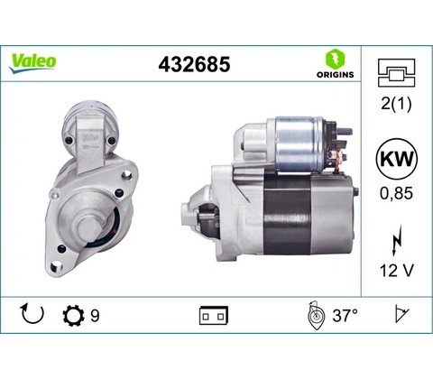 Startér VALEO 432685