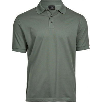 Tee Jays pánská polokošile Luxury Stretch Vojenská zelená