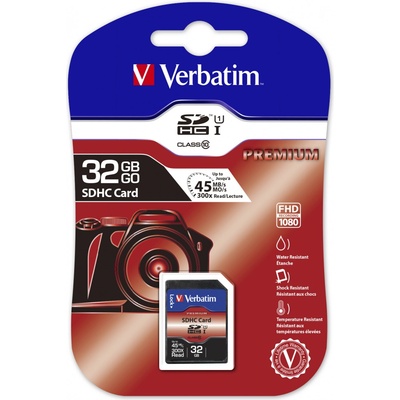 Verbatim SDHC 32 GB Class 10 43963