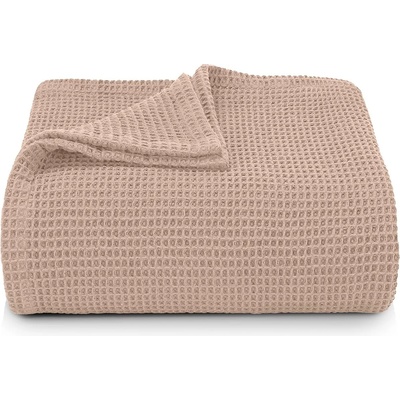 Дилиос Покривка за легло СИЕСТА 160/230 см бежово 100% памук