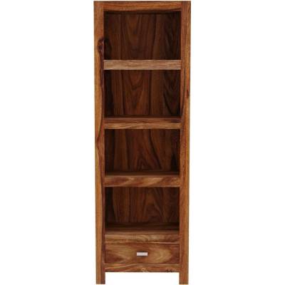 indickynabytek.cz Knihovna Gani 60x180x35 z indického masivu palisandr/sheesham