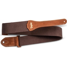 Taylor GS Mini Cotton Strap Amber Buckle Chocolate Brown