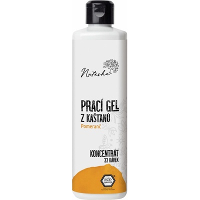 NATASHA Prací gél z gaštanov Pomaranč koncentrát 3 l
