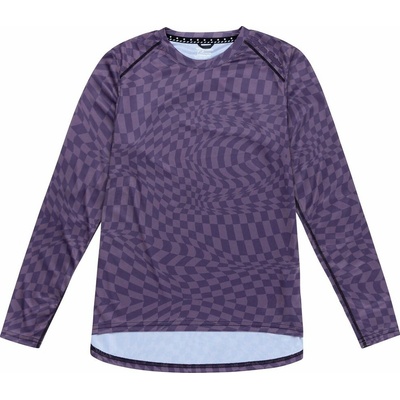 Troy Lee Designs Lilium dámsky twisted checkers deep purple