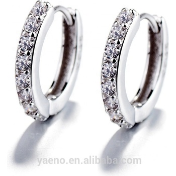 DELIS Сребърни обеци, jw685, класически дизайн, с родиево покритие (jw685)