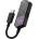 ASUS Аудио адаптер asus rog clavis noice cancelling adapter, usb-c, usb 2.0, 7.1, rgb, dac, aura sync, черен